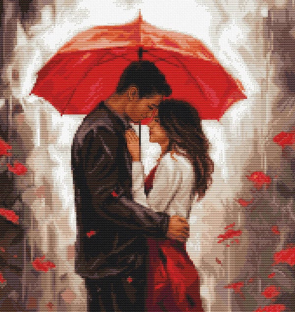 Borduurpakket - Under the Umbrella