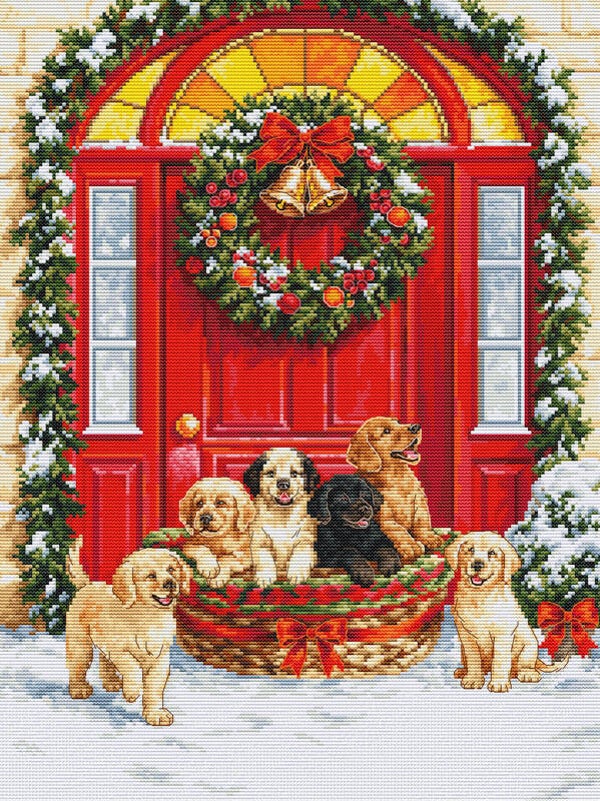 Borduurpakket - Santa's Delivery