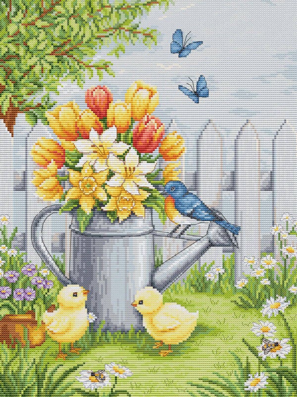 Borduurpakket - Easter Harmony