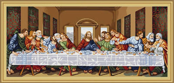 Petit Point Borduurpakket - The Last Supper