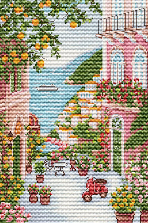 Borduurpakket - Positano, Italy