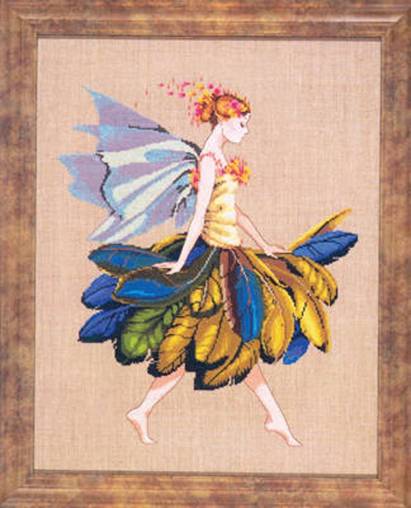 Borduurpatroon - The Feather Fairy