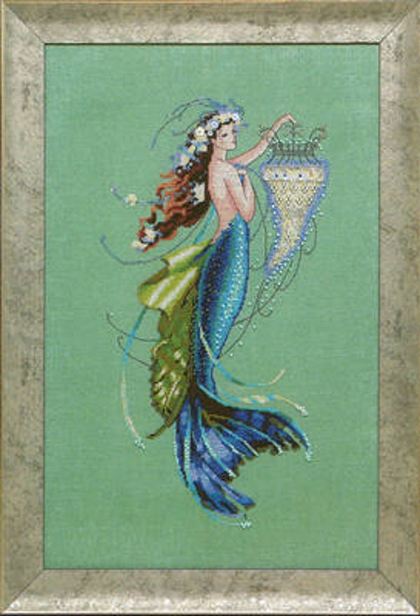 Borduurpatroon - Siren and the Shipwreck