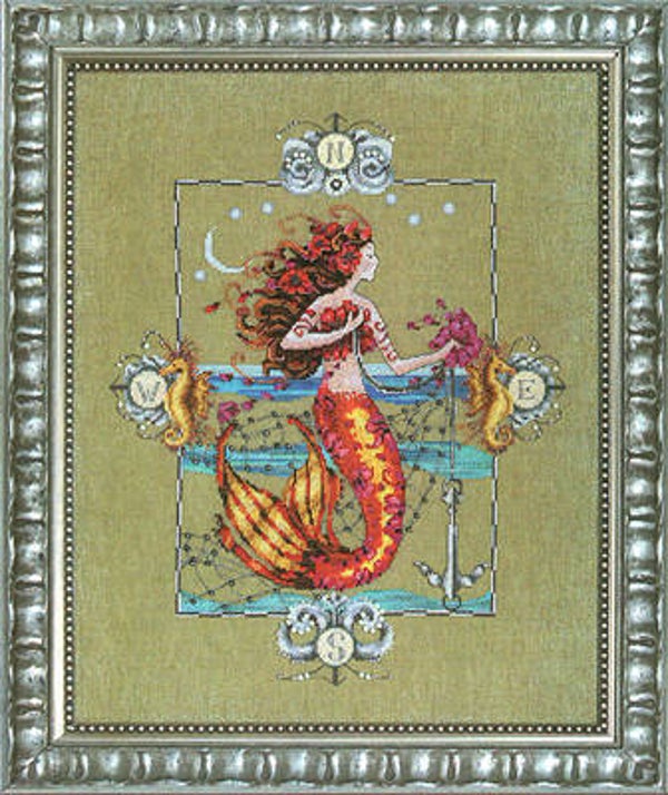 Borduurpatroon - Gypsy Mermaid