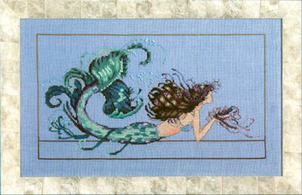 Borduurpatroon - Mermaid Undine