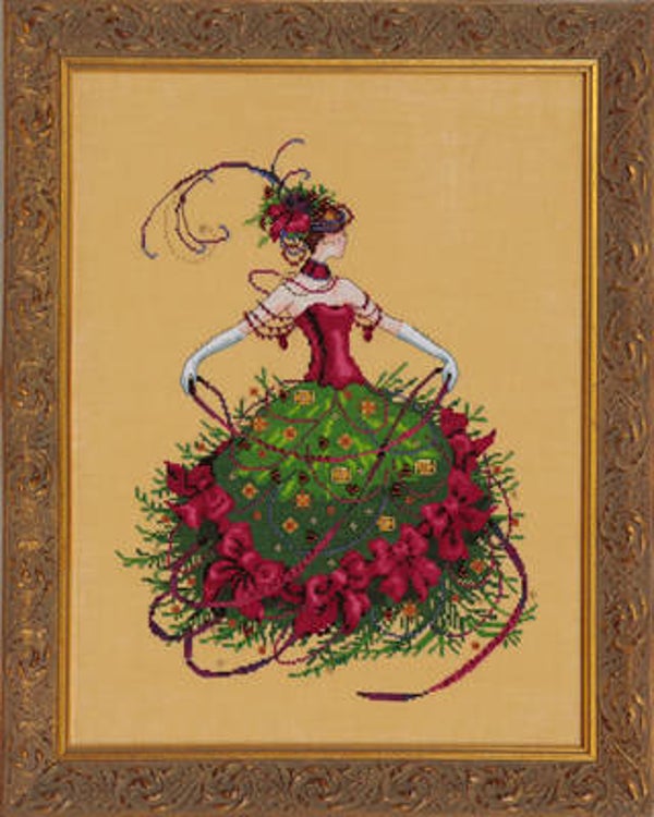 Borduurpatroon - Miss Christmas Eve