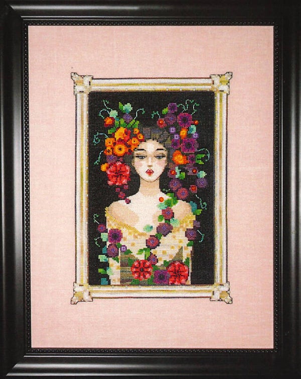 Borduurpatroon - Camille in Bloom