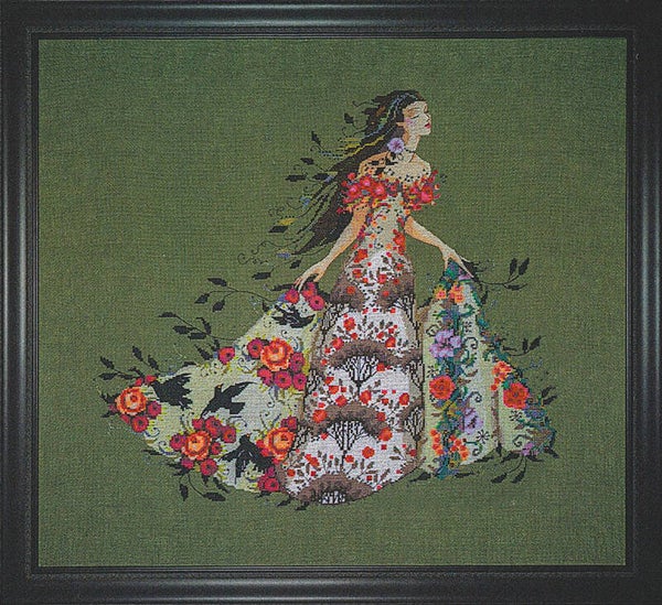 Borduurpatroon - Blackbird