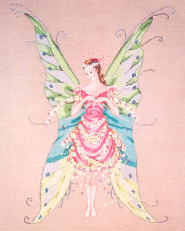 Borduurpatroon - Fairy Roses