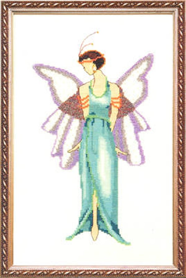 Borduurpatroon - Jade Blue