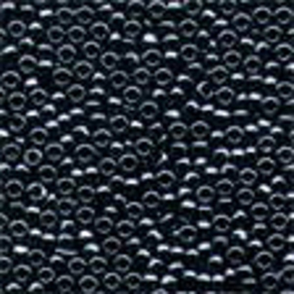 Glass Seed Beads 11/0 - Jet - 81