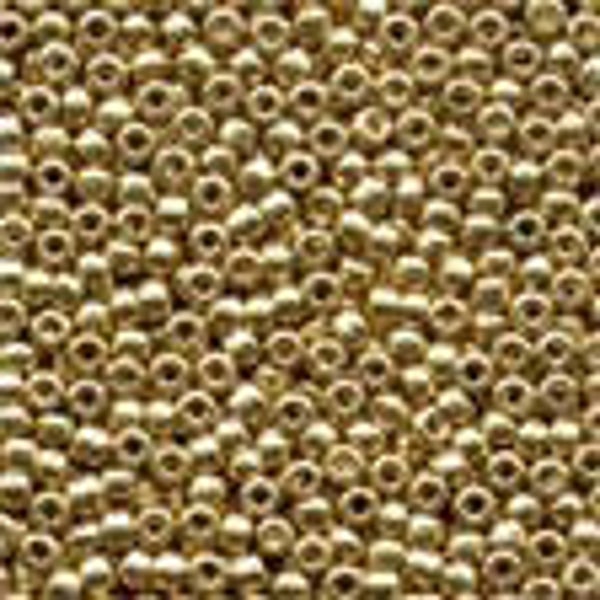 Glass Seed Beads 11/0 - Gold - 557