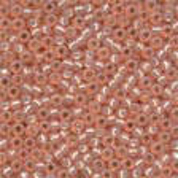 Glass Seed Beads 11/0 - Shimmering Apricot - 2035