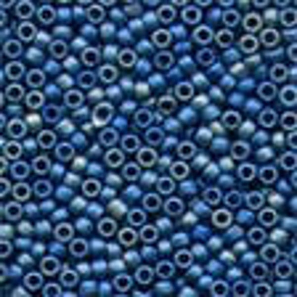 Antique Seed Beads 11/0 - Matte Cadet Blue - 3046