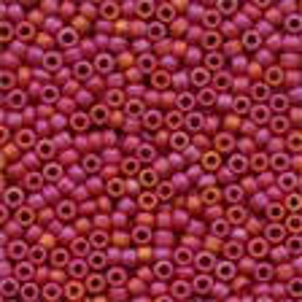 Antique Seed Beads 11/0 - Mardi Grass Red - 3058