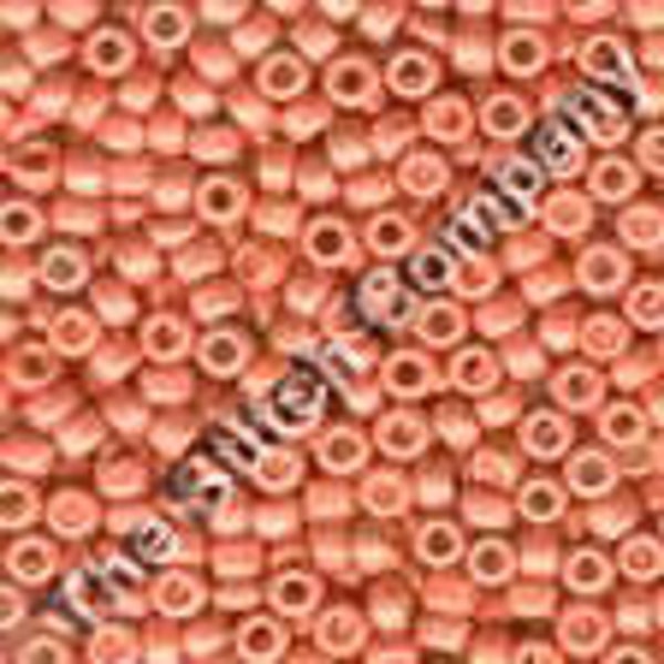 Satin Seed Beads 11/0 - Coral - 3575