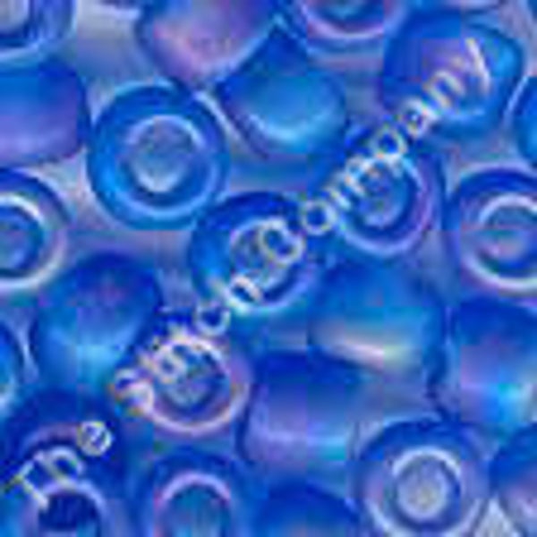 Pebble Beads 3/0 - Frosted Opal Capri - 5022