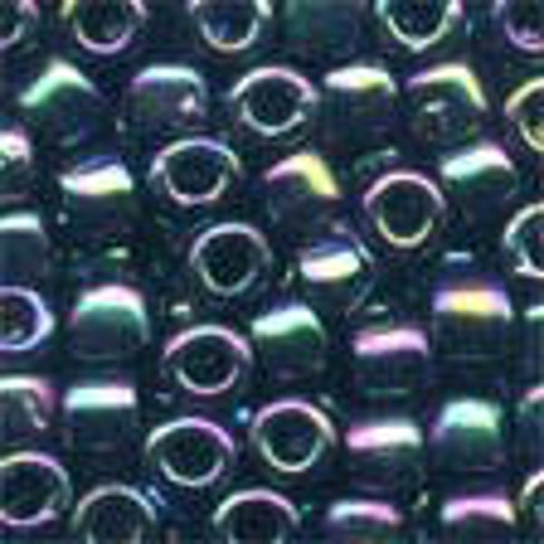 Pebble Beads 3/0 - Midnight Rainbow - 5086