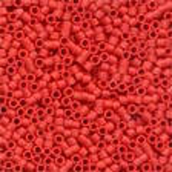 Magnifica Beads 14/0 - Matte Cranberry - 10100