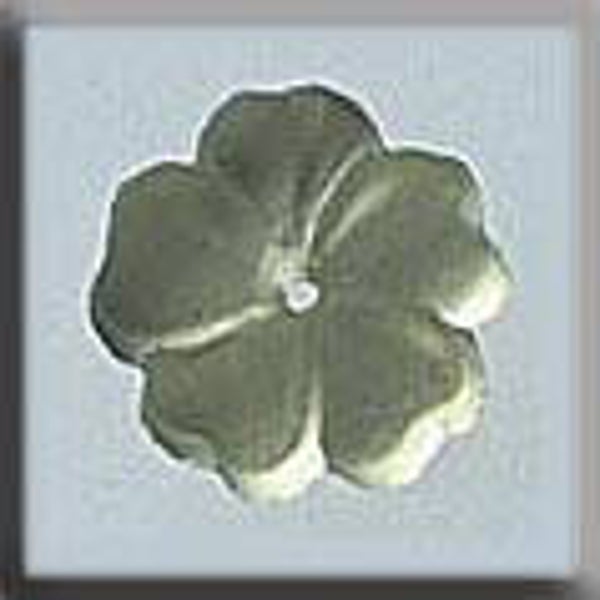 Glass Treasures - 5 Petal Flower - Matte Jonquil