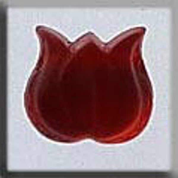 Glass Treasures - Medium Tulip - Matte Siam