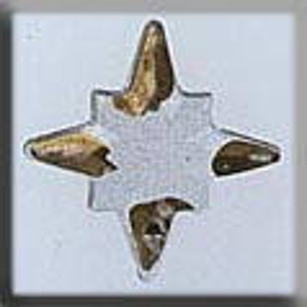 Glass Treasures - Crystal Star - Gold Tipped