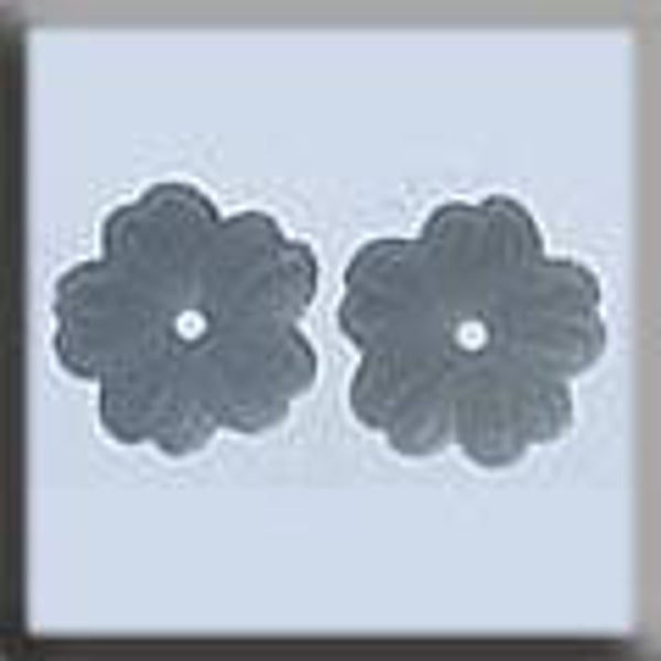 Glass Treasures - Petite Flower - Matte Silver