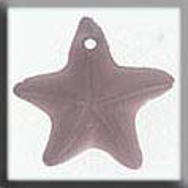 Glass Treasures - Starfish 15 mm - Matte Rosaline