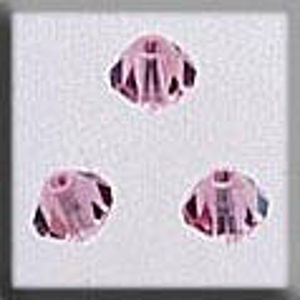 Crystal Treasures - Rondele - Light Rose AB