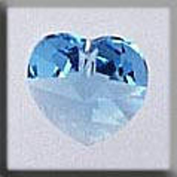 Crystal Treasures - Small Heart - Aquamarine