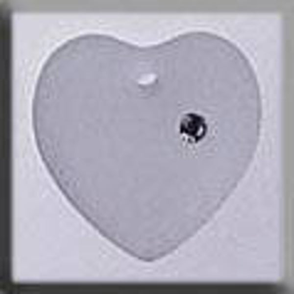 Crystal Treasures - Large Frosted Heart - Crystal