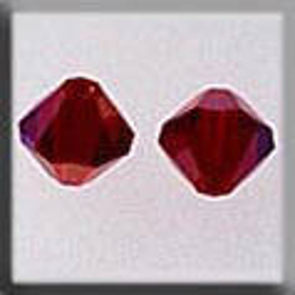 Crystal Treasures - Rondele - Siam AB 6 mm