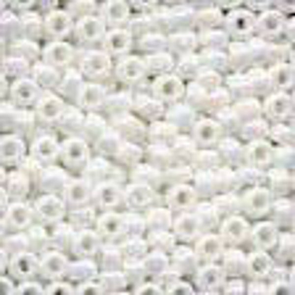 Pony Beads 8/0 - White Opal - 801