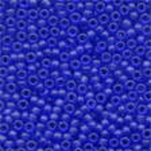 Frosted Beads 11/0 - Royal Blue