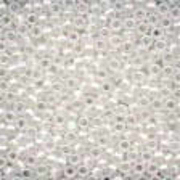 Frosted Beads 11/0 - Crystal - 161