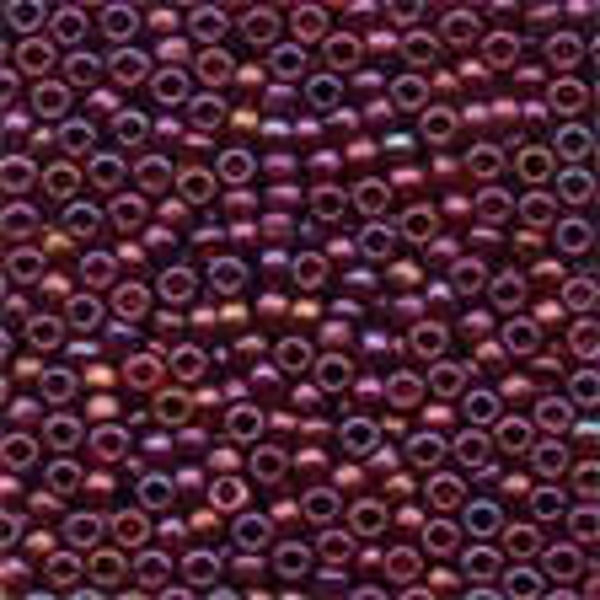 Frosted Beads 11/0 - Royal Plum