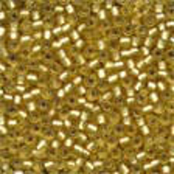 Frosted Beads 11/0 - Gold