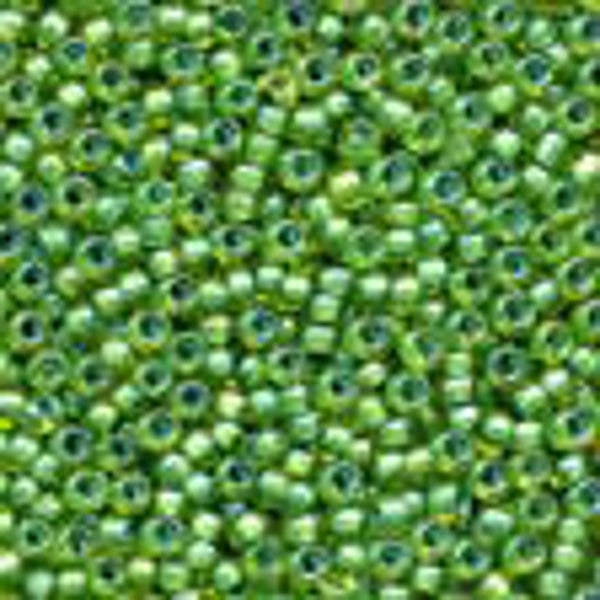 Frosted Beads 11/0 - Spring Green