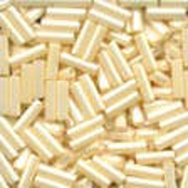 Small Bugle Beads 11/0 - Cream - 123