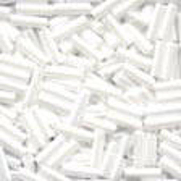 Small Bugle Beads 11/0 - White - 479