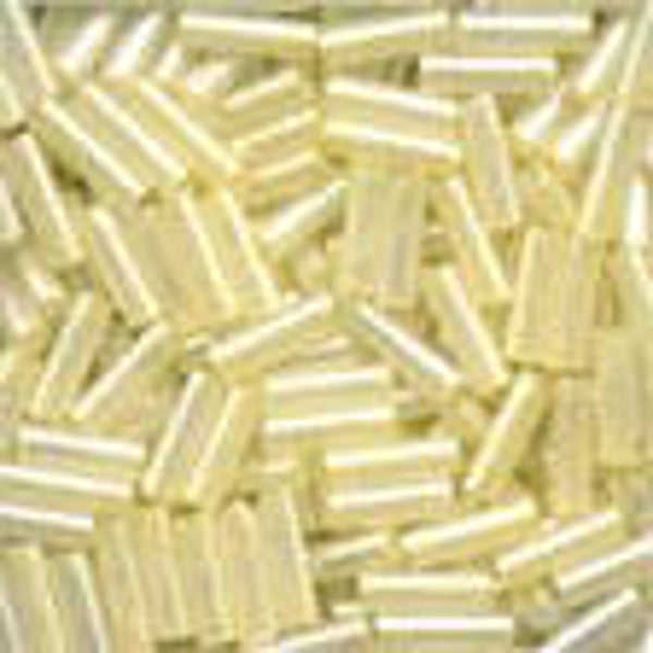 Small Bugle Beads 11/0 - Pearl - 2001