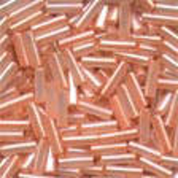 Small Bugle Beads 11/0 - Peach Cream - 2003