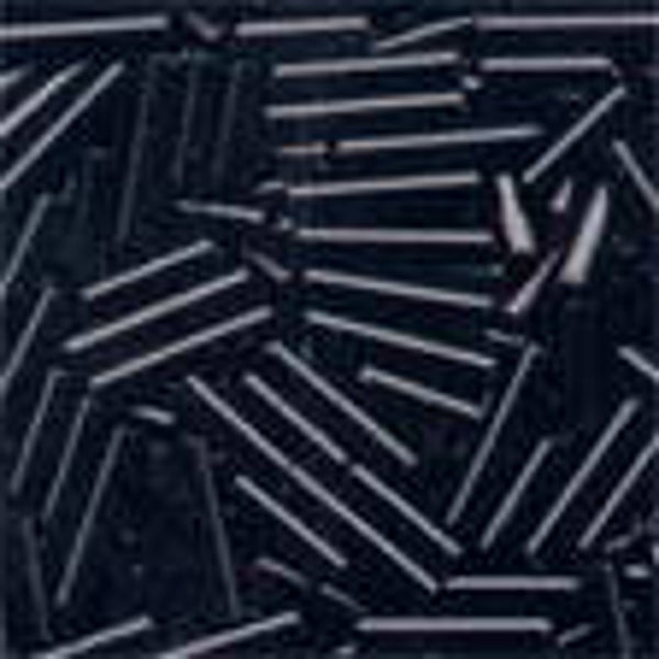Small Bugle Beads 11/0 - Black - 2014