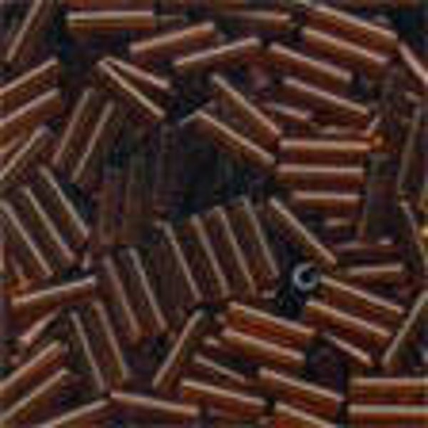 Small Bugle Beads 11/0 - Root Beer - 2023