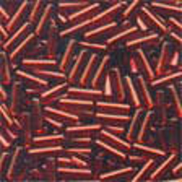 Small Bugle Beads 11/0 - Red Velvet - 2052