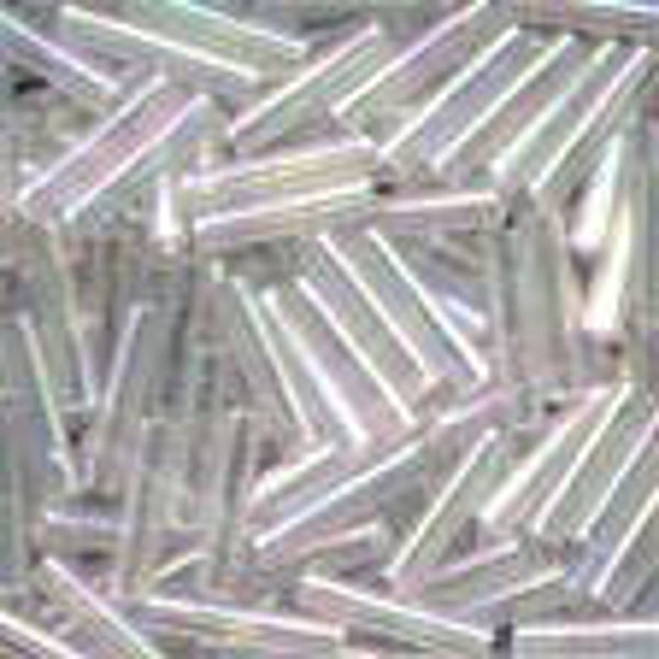 Medium Bugle Beads 11/0 - Crystal - 161