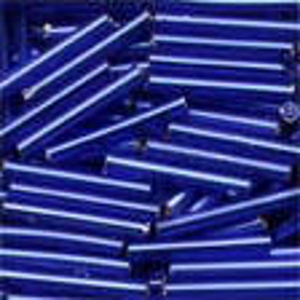 Large Bugle Beads 11/0 - Royal Blue