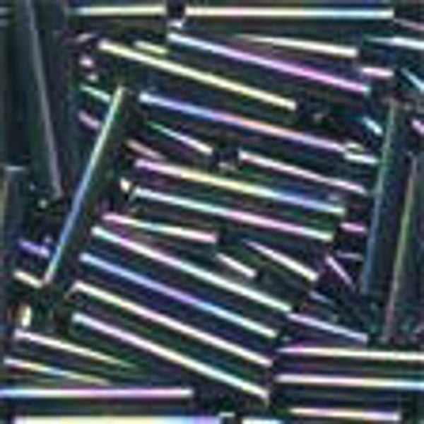 Large Bugle Beads 11/0 - Rainbow