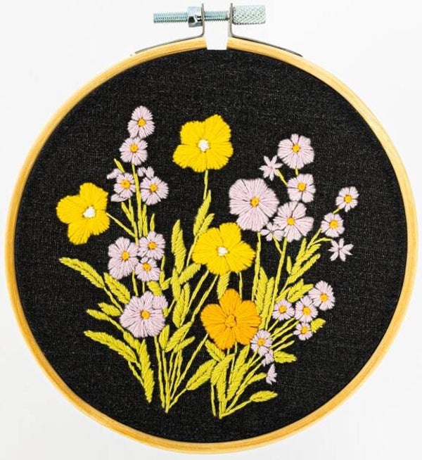 Vrij Borduren Pakket - Bellflower & Calendula