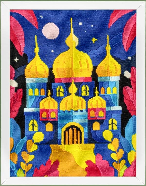 Needlepoint Canvas - Oriental Palace